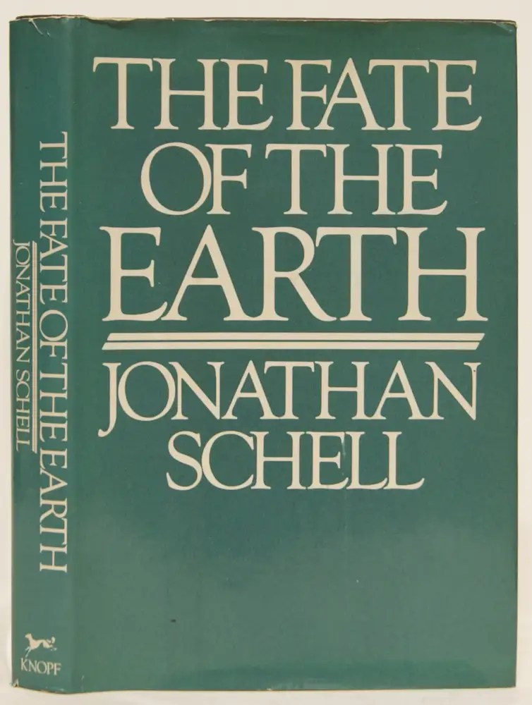 Cover of "The Fate of the Earth" by Jonathan Schell